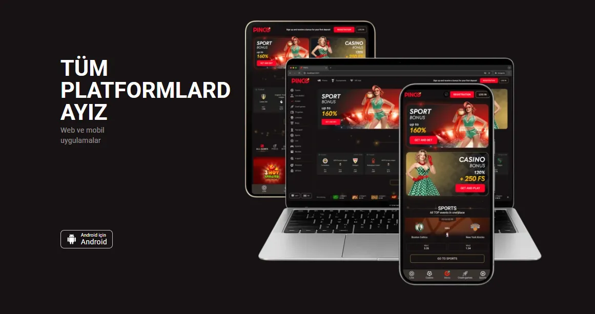 Mobil versiyon - Pinco Bet giriş ve dünyanın her yerinden kazanç